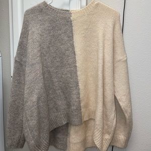 Oversized sweater